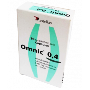 OMNIC 0.4 MG ( TAMSULOSIN ) 30 MODIFIED RELEASE CAPSULES